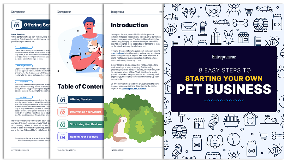 SYO Pet Business Whitepaper - Creation of Landing Page (Design)